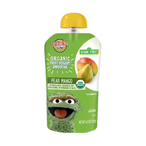 Earth's Best Pear Mango Fruit Yogurt Smoothie