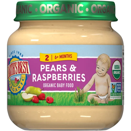 Earth's Best Pears & Raspberries