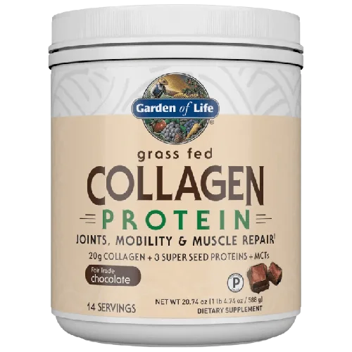 Garden of Life - Protein section Grass Fed Collagen Protein Chocolate