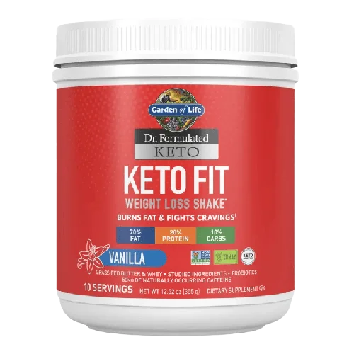 Garden of Life - Protein section Dr. Formulated Keto Fit Weight Loss Shake Vanilla