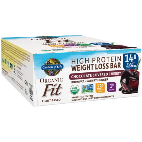 Garden of Life - Protein section Organic Fit Plant Based Protein Bars - Chocolate Covered Cherry