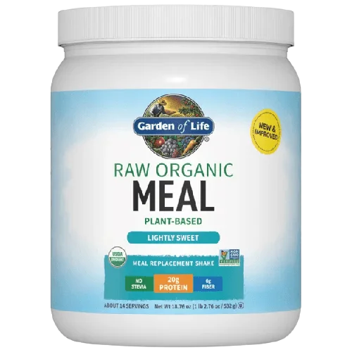 Garden of Life - Protein section Raw Organic Meal Replacement Protein Powder - Lightly Sweet