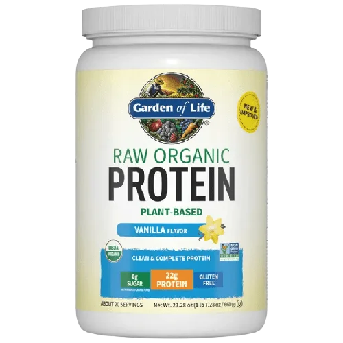 Garden of life proteins Raw Organic Protein Powder - Vanilla