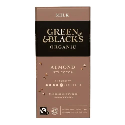 Green & Black's Organic Roasted Almond Bar