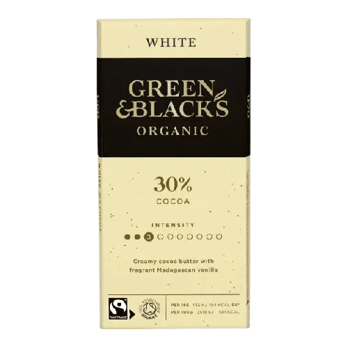 Green & Black's Organic White Bar