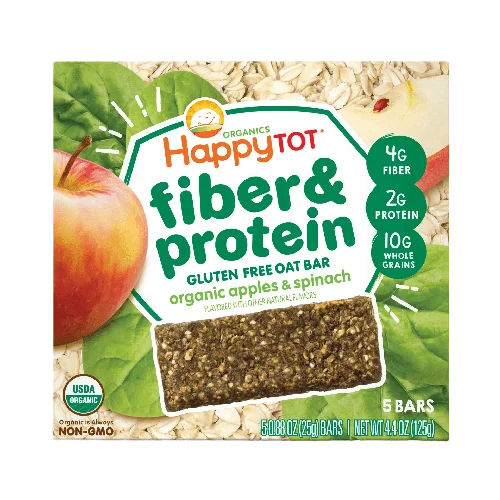 Happy Family Organics Apples & Spinach Oat Bar