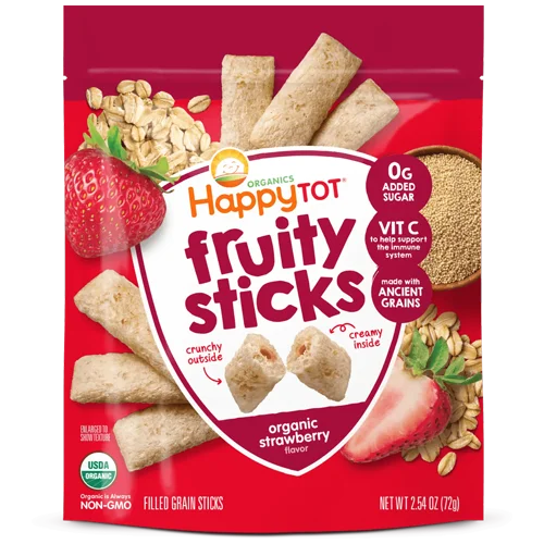 Happy Family Organics Strawberry Fruity Sticks