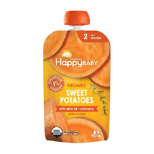 Happy Family Organics Sweet Potatoes with Olive Oil & Rosemary Pouch