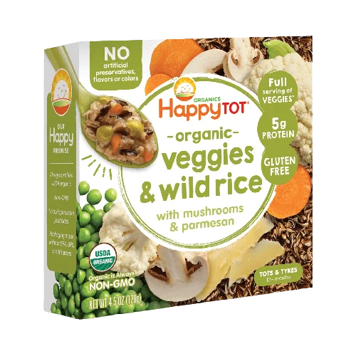 Happy Family Organics Veggies & Wild Rice Bowl