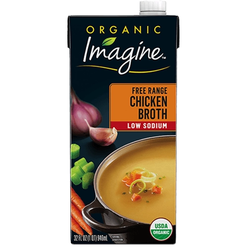 Imagine Foods Low Sodium Free Range Chicken Broth