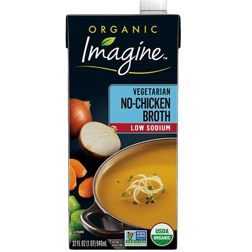 Imagine Foods Low Sodium Vegetarian No-Chicken Broth