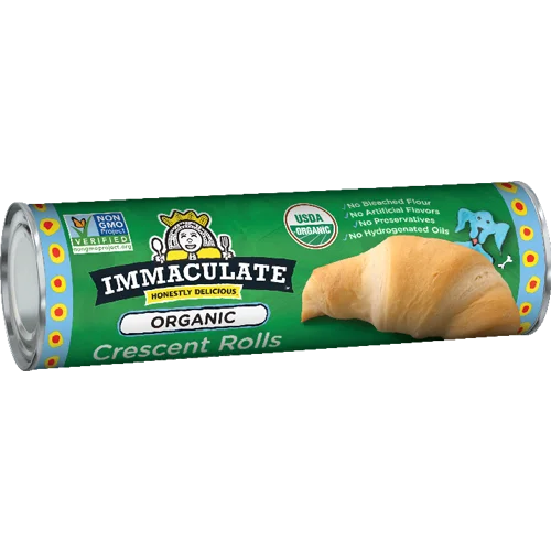 Immaculate Baking Organic Crescent Rolls