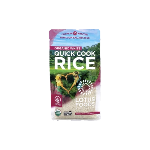 Lotus Foods Organic White Quick Cook Rice