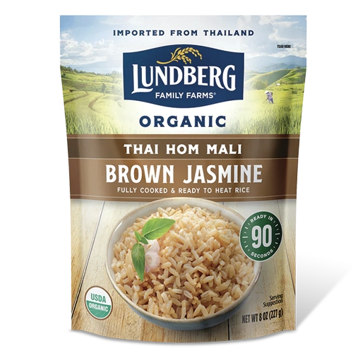 Lundberg Family Farms Organic Brown Thai Jasmine 90-second Rice