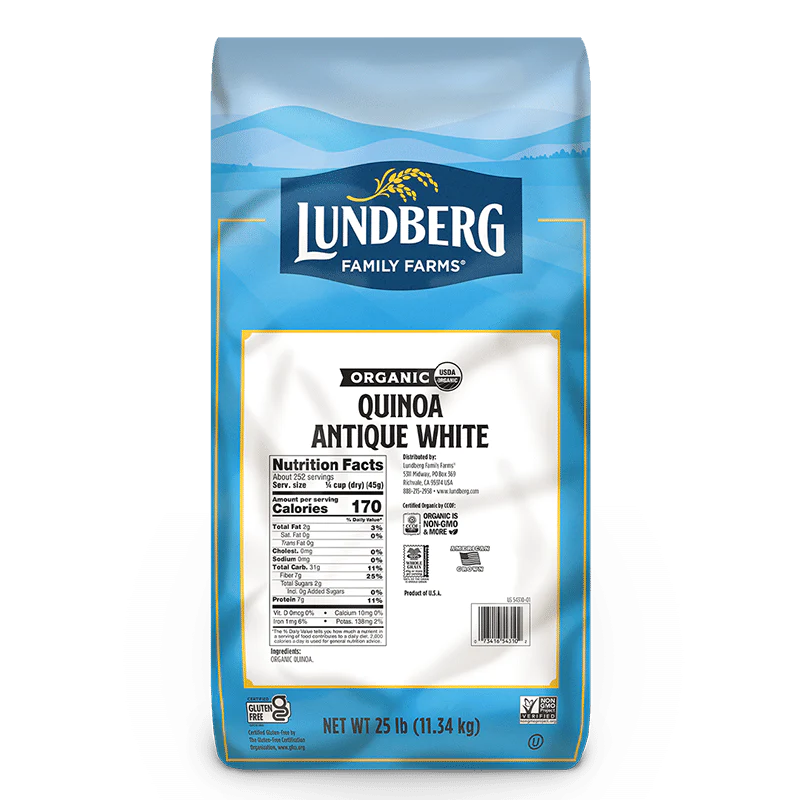 Lundberg Family Farms Organic Antique White Quinoa