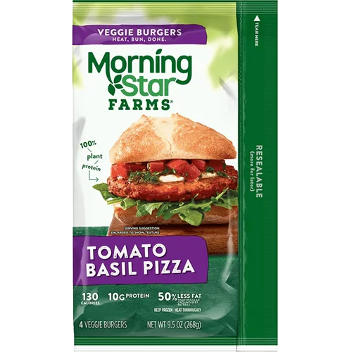 Morningstar Farms Tomato & Basil Pizza Burgers