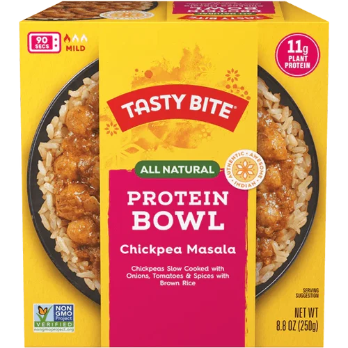 Tasty Bite Indian Style Chickpeas & Rice Bowl