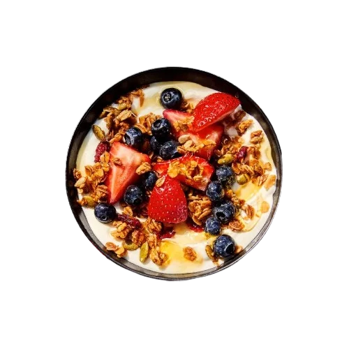 Panera Bread Greek Yogurt with Mixed Berries Parfait