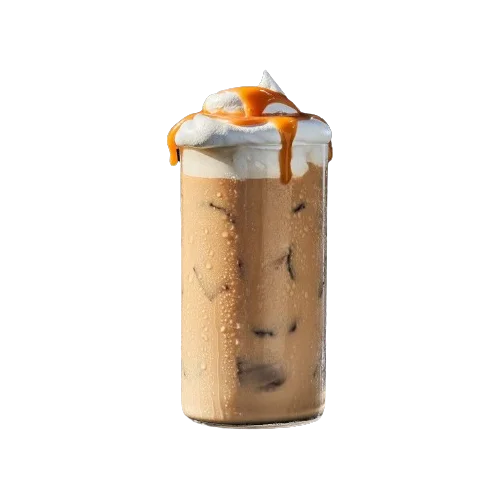 Panera Bread Iced Caramel Latte