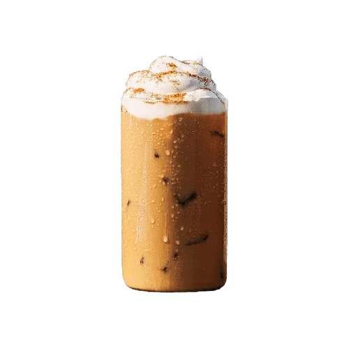 Panera Bread Iced Cinnamon Crunch Latte