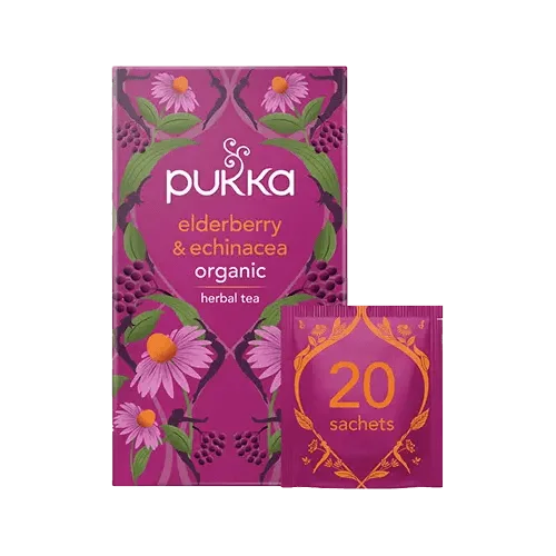 Pukka Herbs Elderberry & Echinacea