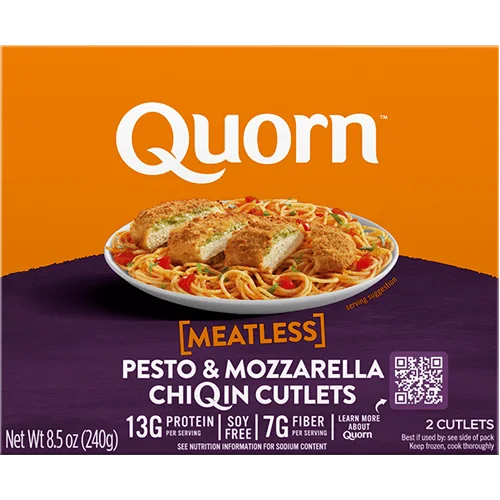 Quorn Meatless Pesto & Mozzarella ChiQin Cutlets