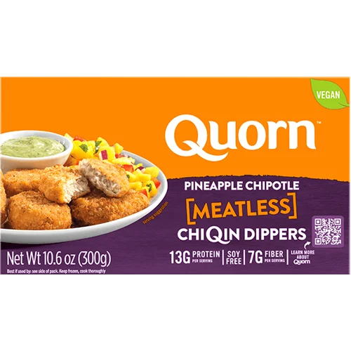 Quorn Vegan Meatless Pineapple Chipotle ChiQin Dippers