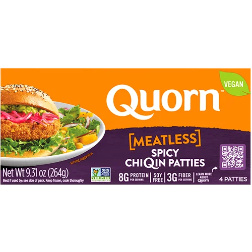 Quorn Vegan Meatless Spicy ChiQin Patties