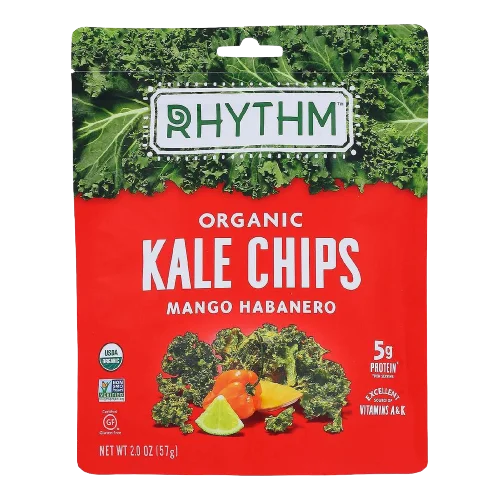Rhythm Superfoods Mango Habanero Kale Chips