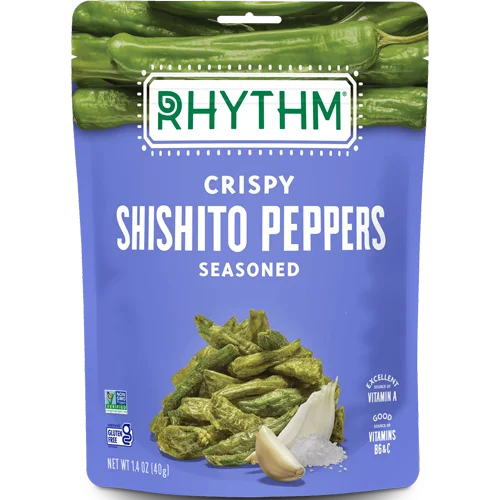 Rhythm Superfoods Seasoned Shishito Peppers