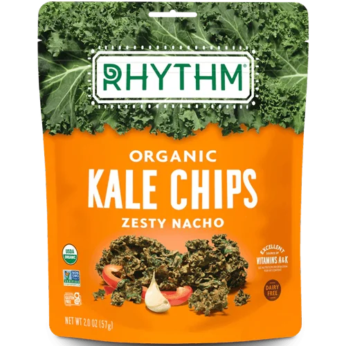Rhythm Superfoods Zesty Nacho Kale Chips