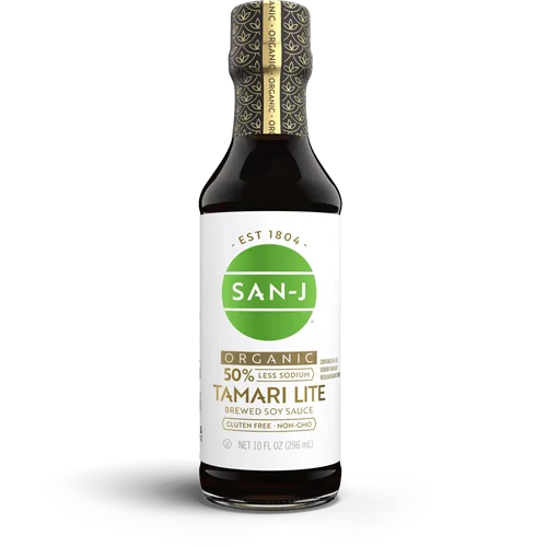 San-J Organic Tamari Lite 50% Less Sodium Soy Sauce