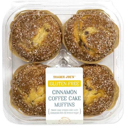 Trader Joes Gluten Free Cinnamon Coffee Cake Muffins