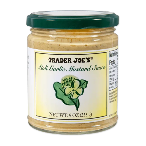 Trader Joes Aioli Garlic Mustard Sauce