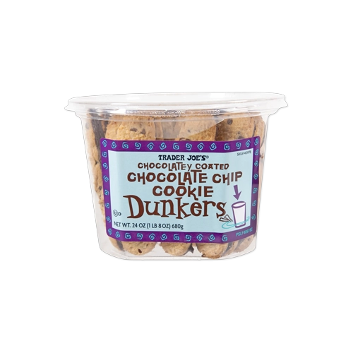 Trader Joes Chocolatey Coated Chocolate Chip Cookie Dunkers