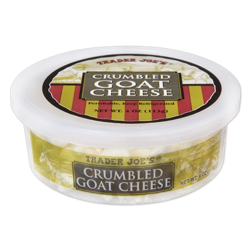 Trader Joes Crumbled Goat Cheese