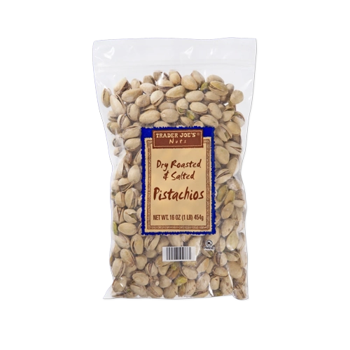 Trader Joes Dry Roasted & Salted Pistachios