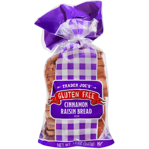 Trader Joes Gluten Free Cinnamon Raisin Bread
