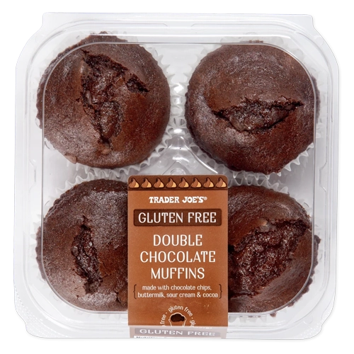 Trader Joes Gluten Free Double Chocolate Muffins
