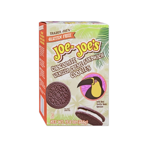 Trader Joes Gluten Free Joe-Joe's Chocolate Vanilla Creme Cookies