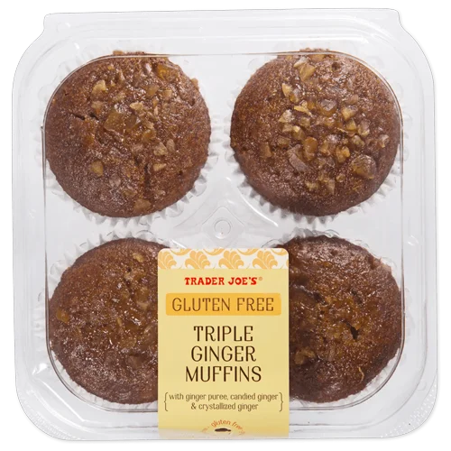 Trader Joes Gluten Free Triple Ginger Muffins