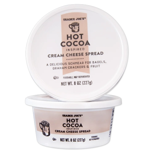 Trader Joes Hot Cocoa Inspired Cream Cheese Spread