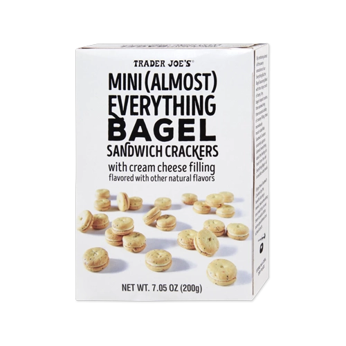 Trader Joes Mini (Almost) Everything Bagel Sandwich Crackers