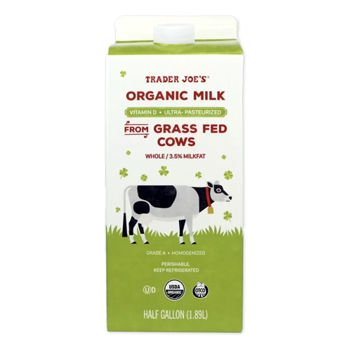 Trader Joes Organic Whole Milk From Grass Fed Cows 2 Of 8 Assets