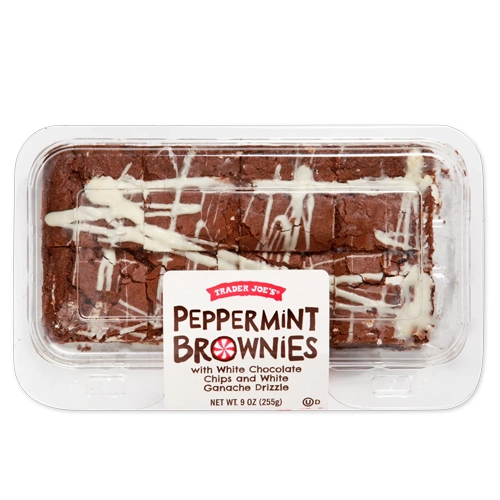 Trader Joes Peppermint Brownies