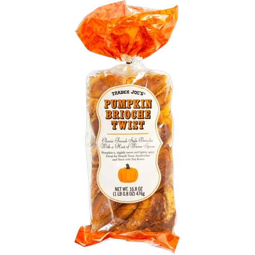 Trader Joes Pumpkin Brioche Twist