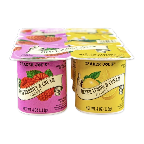 Trader Joes Raspberries & Cream