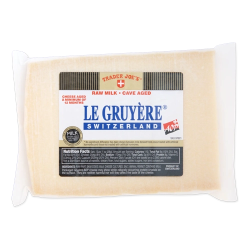 Trader Joes Raw Milk Cave Aged Le Gruyère
