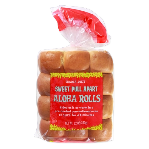 Trader Joes Sweet Pull Apart Aloha Rolls