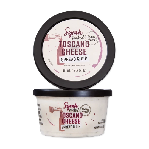 Trader Joes Syrah Soaked Toscano Cheese Spread & Dip